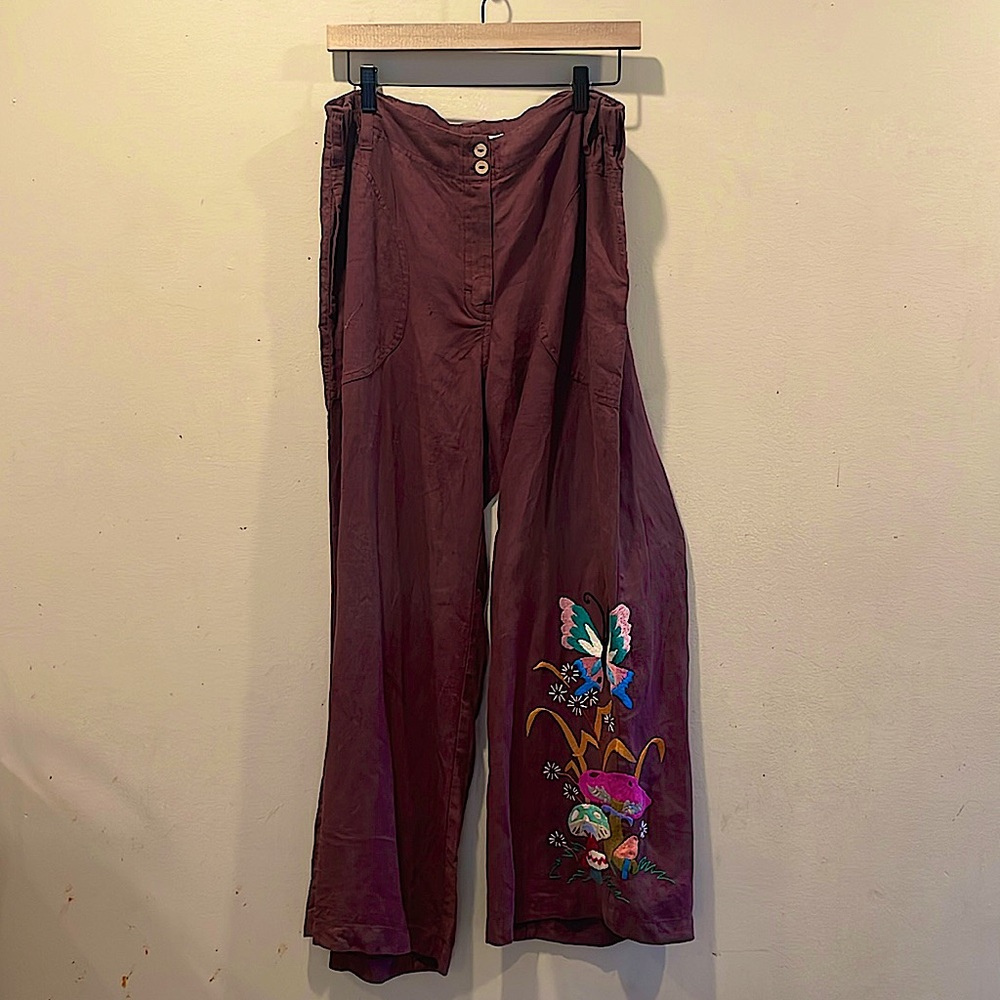 Hand Embroidered NPL Sarah Pant